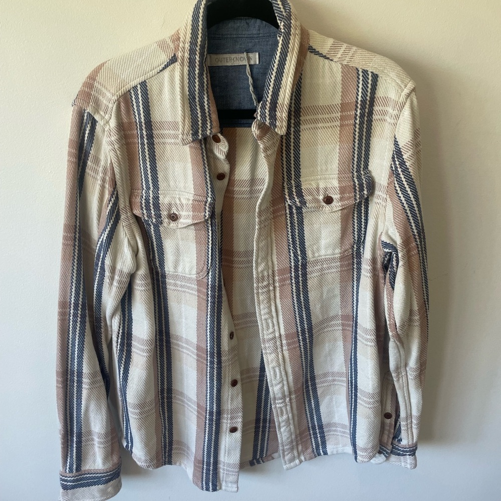 Outerknown flannel size S